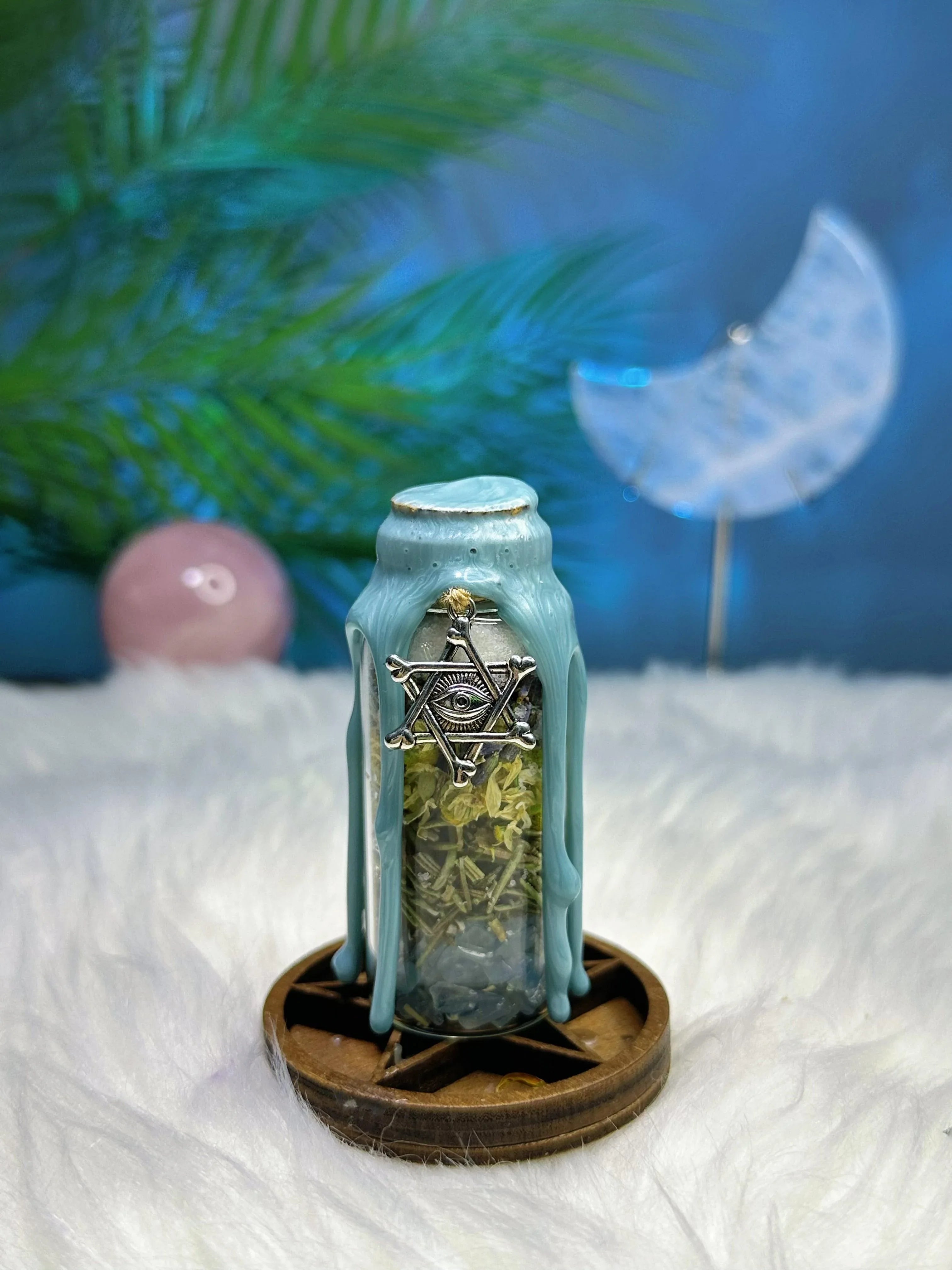 Pet Protection Spell Jar — For Comfort, Love & Gentle Protection